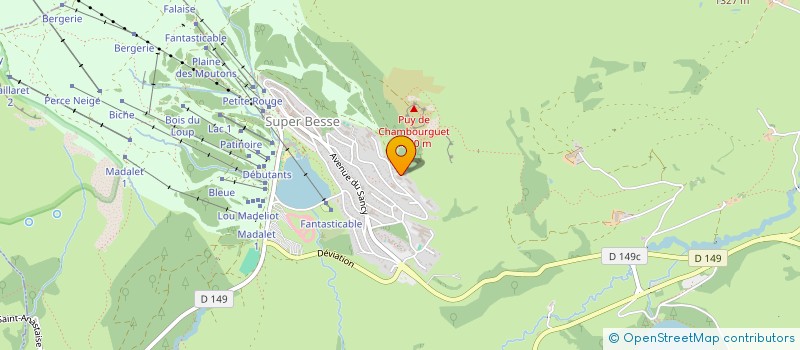 localisation de l'entreprise ELUARD/PIAT  BESSE-ET-SAINT-ANASTAISE