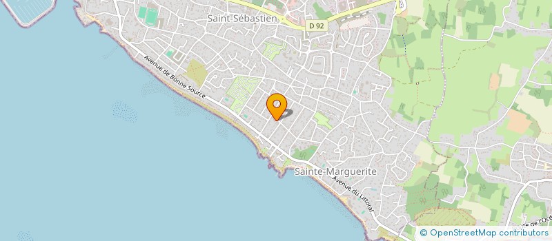 localisation de l'entreprise ELUAUD MAXIME ET BAUDUSSEAU PAMELA à PORNICHET