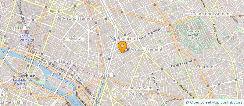 localisation de l'entreprise ELUDIS  PARIS