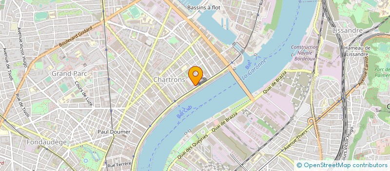 localisation de l'entreprise ELUESLOCALES.FR à BORDEAUX