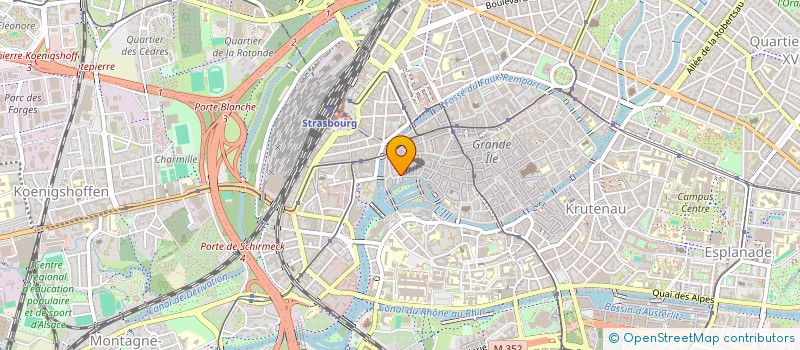 localisation de l'entreprise ELUM CONCEPT à STRASBOURG