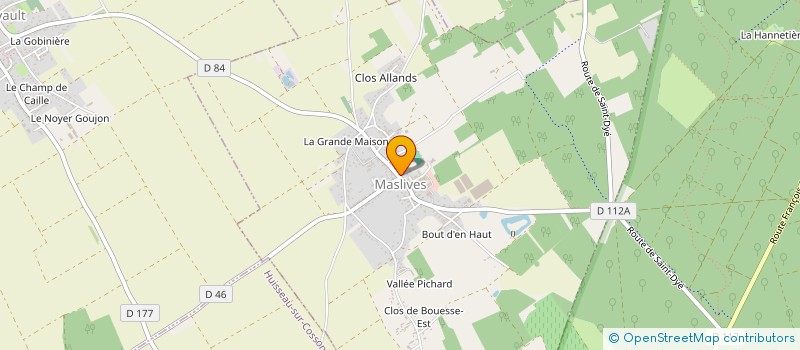 localisation de l'entreprise ELUMIA  MASLIVES