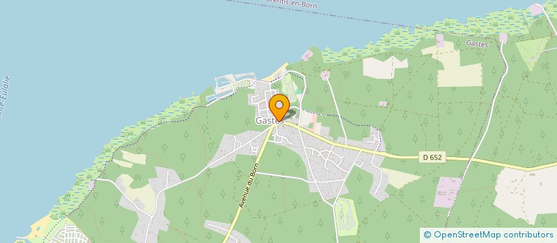 localisation de l'entreprise ELURIA  GASTES