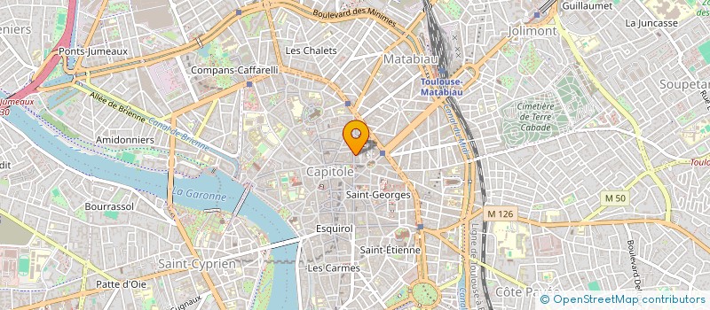 localisation de l'entreprise ELUSION à TOULOUSE