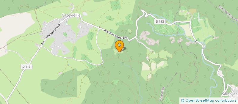 localisation de l'entreprise ELUX COIFFURE  CAZEVIEILLE