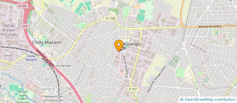 localisation de l'entreprise ELV à PARAY-VIEILLE-POSTE