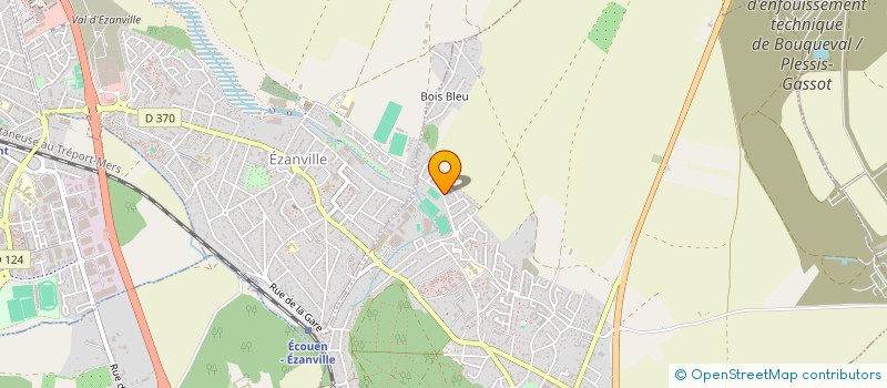 localisation de l'entreprise ELVAN  ECOUEN