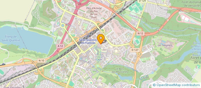 localisation de l'entreprise ELVAT  GUYANCOURT