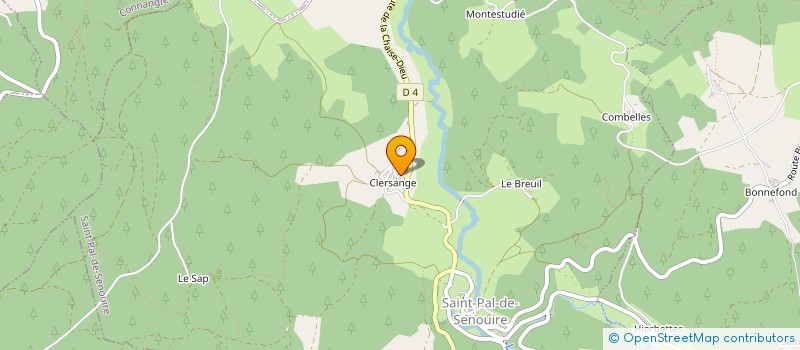 localisation de l'entreprise ELVI  SAINT-PAL-DE-SENOUIRE