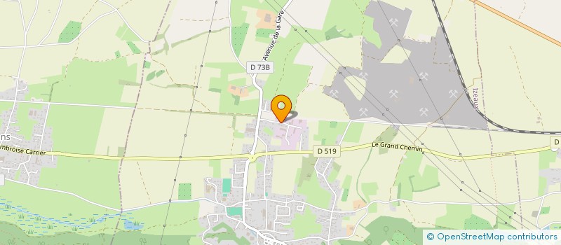 localisation de l'entreprise ELVICART à IZEAUX