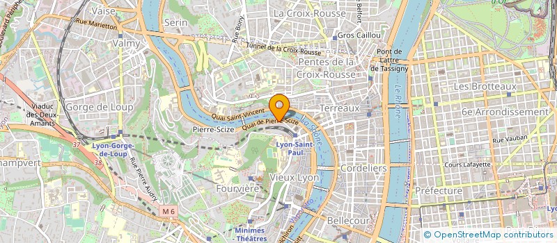 localisation de l'entreprise ELVICE PRODUCTIONS à LYON