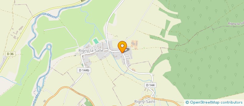 localisation de l'entreprise ELVINGER à RIGNY-LA-SALLE