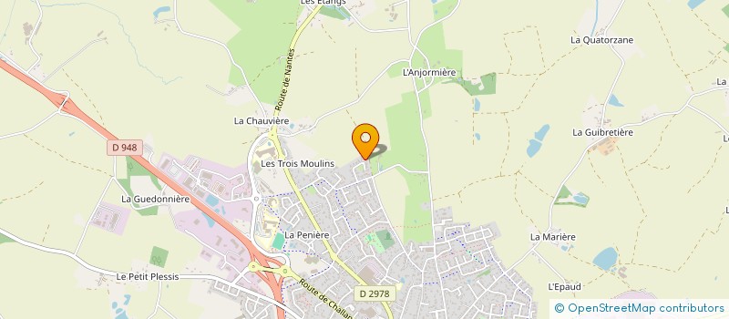 localisation de l'entreprise ELVIR  AIZENAY