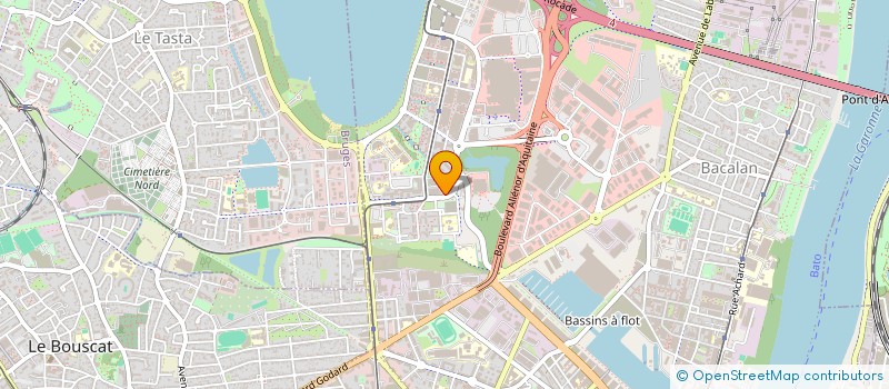 localisation de l'entreprise ELVIRAMINSK à BORDEAUX