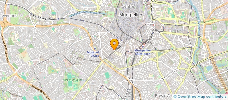 localisation de l'entreprise ELVIRE à MONTPELLIER