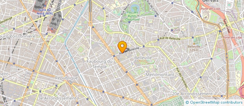 localisation de l'entreprise ELVIS  PARIS