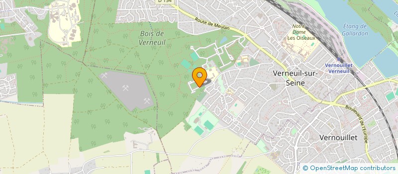 localisation de l'entreprise ELVIS KADJA GROUP  VERNEUIL-SUR-SEINE