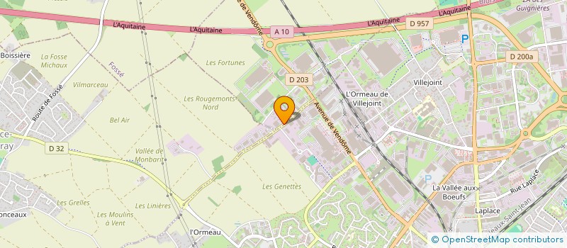 localisation de l'entreprise ELVISSA 41  VILLEBAROU