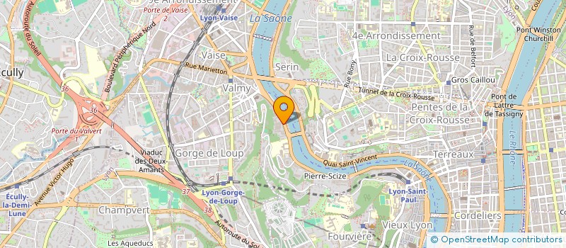 localisation de l'entreprise ELVITO AMPUGNANI  LYON