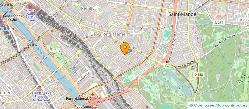 localisation de l'entreprise ELWAFA à PARIS