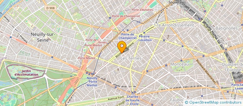 localisation de l'entreprise ELWOOD  PARIS