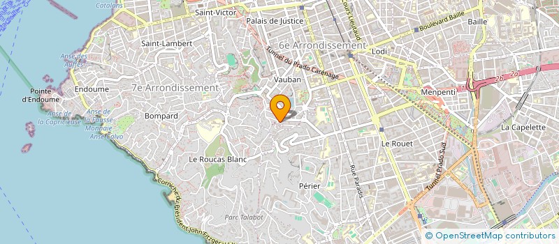 localisation de l'entreprise ELWOOD & JAKE à MARSEILLE