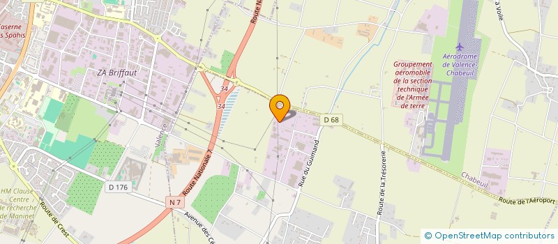 localisation de l'entreprise ELXEN  MALISSARD