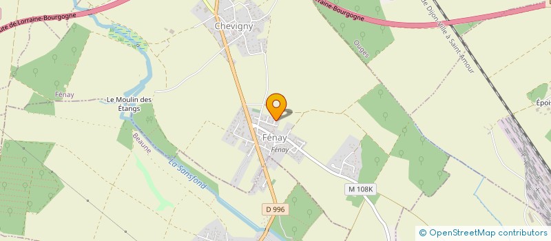 localisation de l'entreprise ELY  FENAY