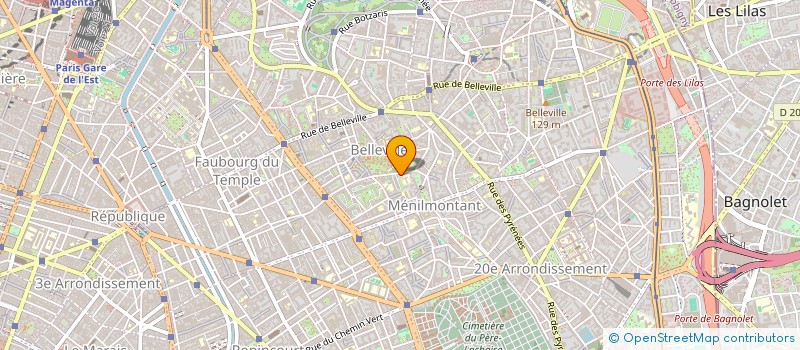 localisation de l'entreprise ELY-DEM  PARIS