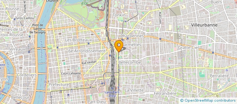 localisation de l'entreprise ELY FORMATION  LYON