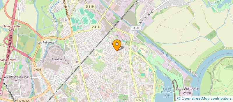 localisation de l'entreprise ELY MARKET à CHALON-SUR-SAONE