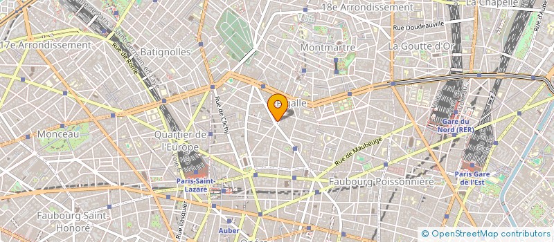 localisation de l'entreprise ELY S COIFFURE  PARIS