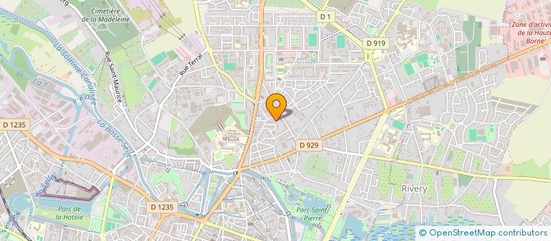 localisation de l'entreprise ELY TRANSPORTEUR  AMIENS