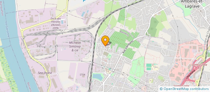 localisation de l'entreprise ELYA  SAINT-MEDARD-D'EYRANS