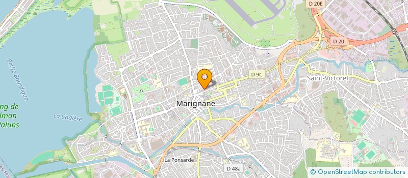 localisation de l'entreprise ELYA INVESTISSEMENT  MARIGNANE