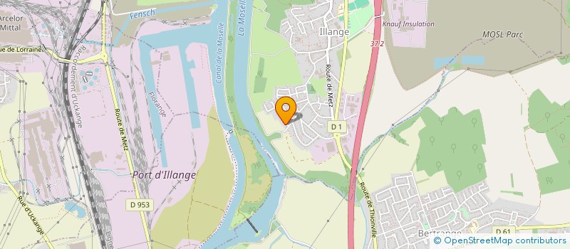 localisation de l'entreprise ELYAM  YUTZ