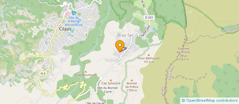 localisation de l'entreprise ELYAM GROUP  CILAOS