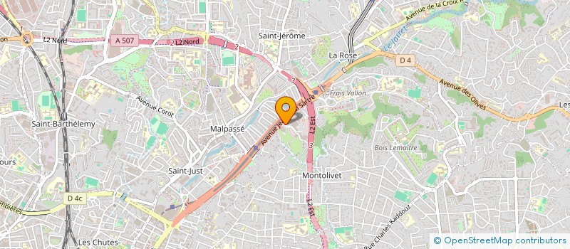localisation de l'entreprise ELYAMAJE à MARSEILLE