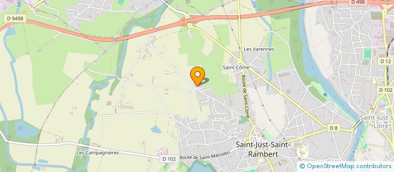 localisation de l'entreprise ELYAN IMMO  SAINT-JUST-SAINT-RAMBERT