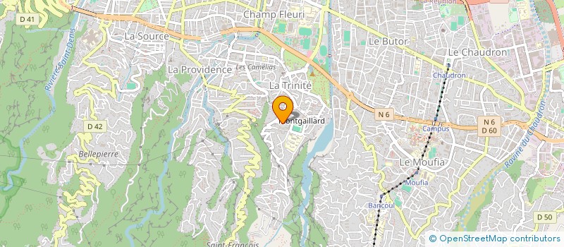 localisation de l'entreprise ELYANA  SAINT-DENIS