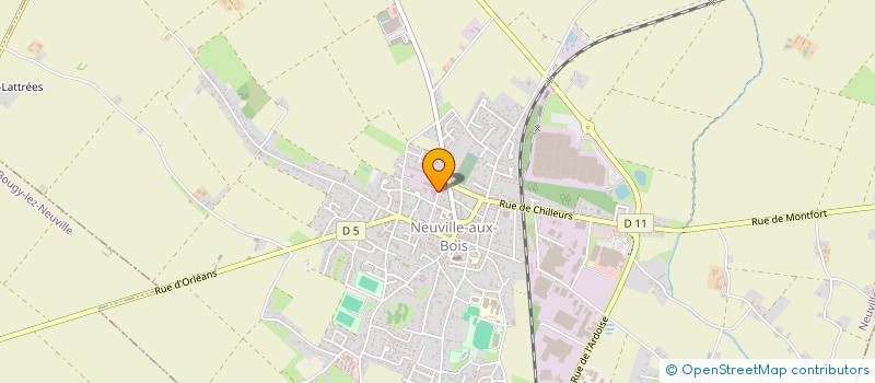 localisation de l'entreprise ELYAPAUL OUEST à NEUVILLE-AUX-BOIS
