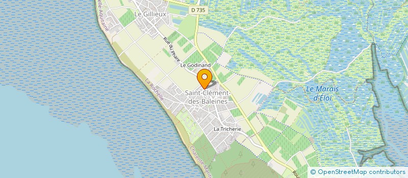 localisation de l'entreprise ELYASO  SAINT-CLEMENT-DES-BALEINES