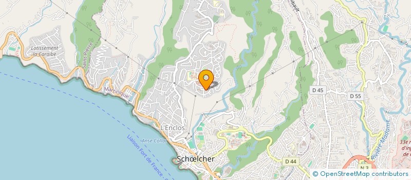 localisation de l'entreprise ELYC à SCHŒLCHER