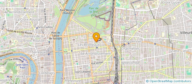 localisation de l'entreprise ELYCITY 1  LYON