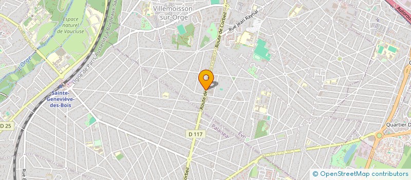 localisation de l'entreprise ELYDA SERVICES à VILLEMOISSON-SUR-ORGE