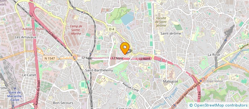 localisation de l'entreprise ELYED FILYED à MARSEILLE