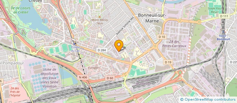 localisation de l'entreprise ELYLA  BONNEUIL-SUR-MARNE