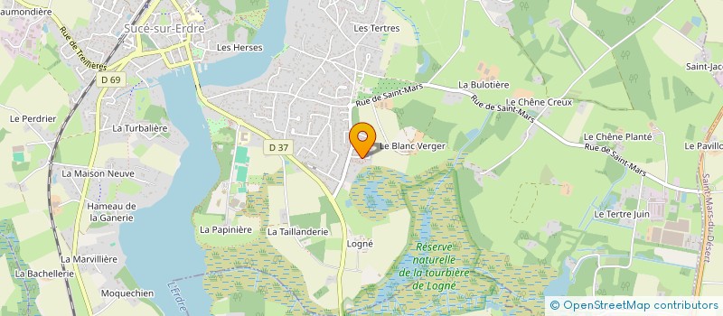localisation de l'entreprise ELYLEO  SUCE-SUR-ERDRE