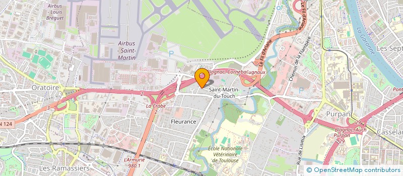 localisation de l'entreprise ELYMOX à TOULOUSE