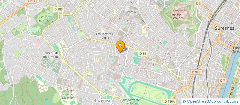 localisation de l'entreprise ELYNES EXPRESS à RUEIL-MALMAISON